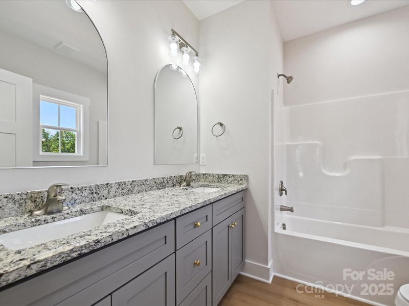 Furnished interior view inside a new home in , York (Image 10).