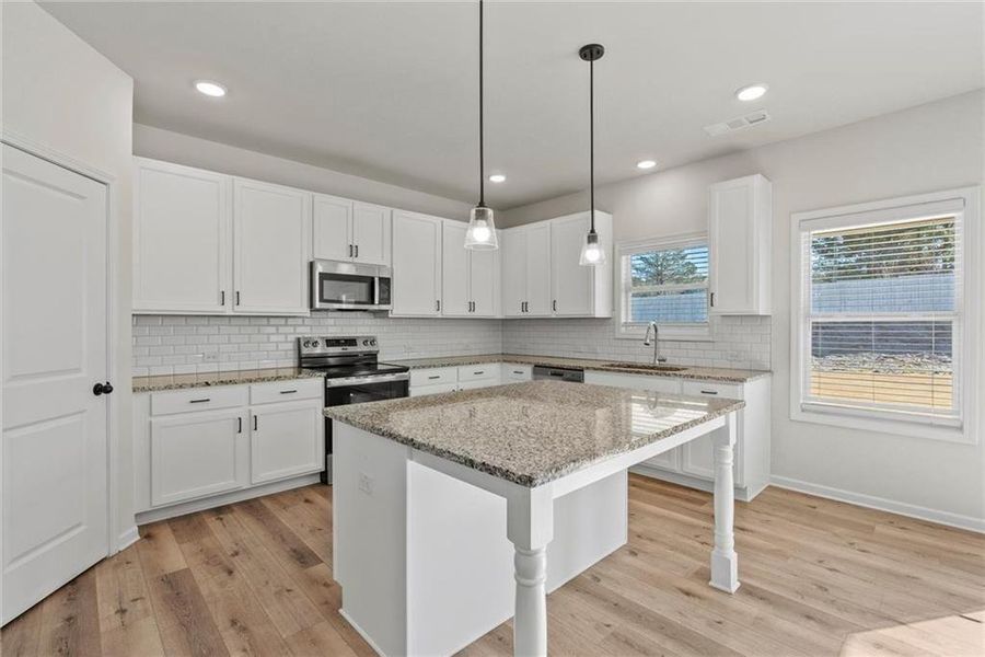 Furnished interior view inside a new home in , Auburn (Image 16).