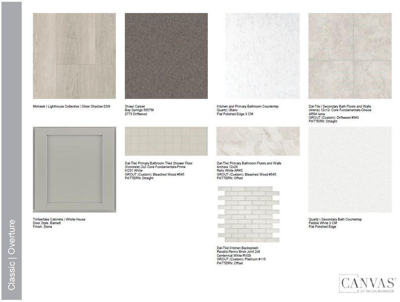 3131 Beacon Heights Road design selections.