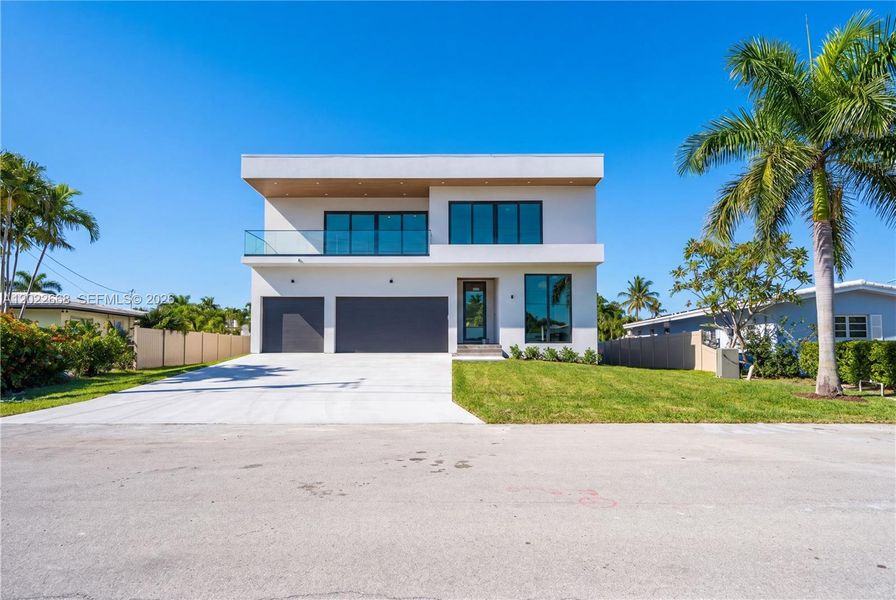 Front exterior of a new home in , Fort Lauderdale, FL, highlighting curb appeal (Image 6).