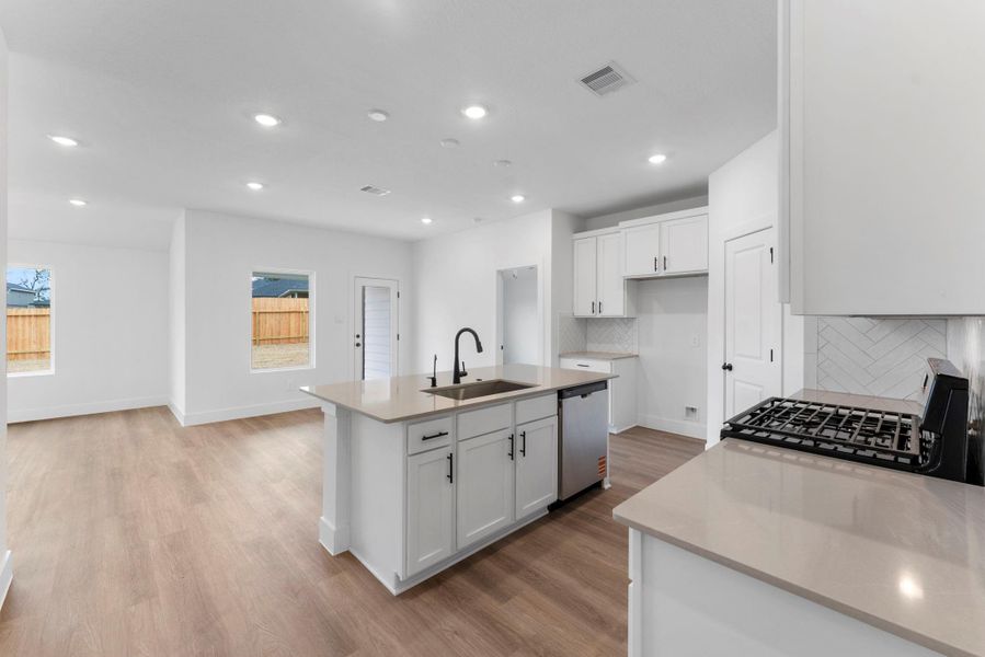 Furnished interior view inside a new home in Chapel Lakes, Montgomery (Image 14).