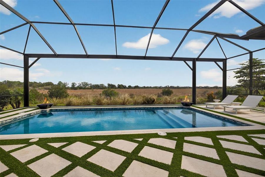 Exterior details and patio area of a home in , Sarasota (Image 21).