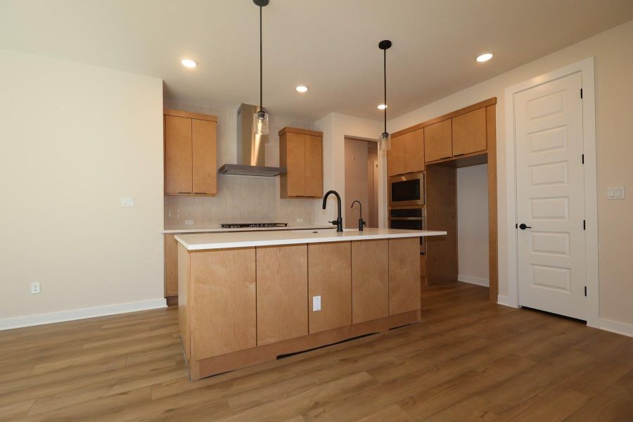 Furnished interior view inside a new home in Heritage, Dripping Springs (Image 9).