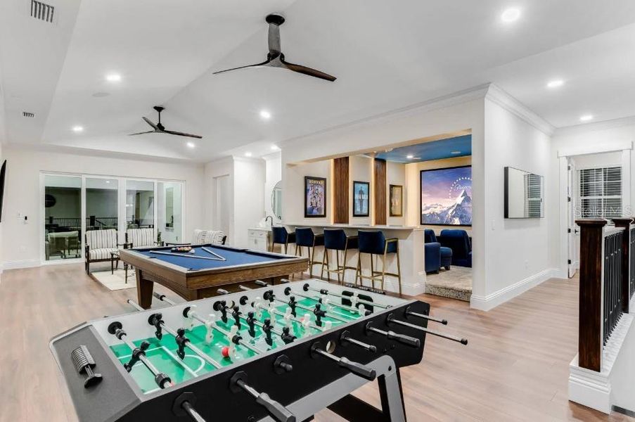 Furnished interior view inside a new home in , Reunion (Image 50).