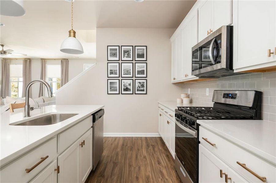 Furnished interior view inside a new home in Harmony, Auburn (Image 35).
