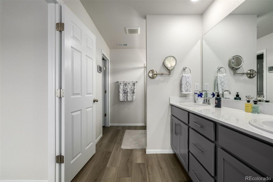 Furnished interior view inside a new home in , Aurora (Image 9). Furnished interior view inside a new home in , Aurora (Image 9).