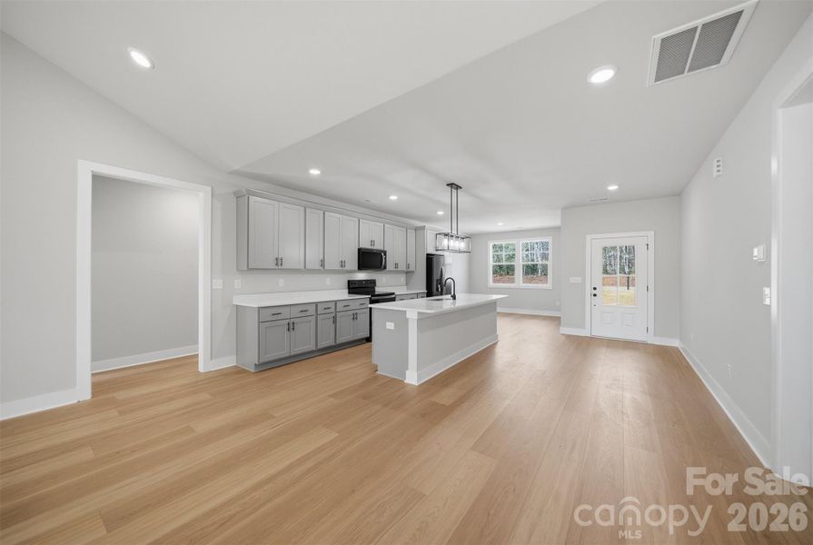 Furnished interior view inside a new home in , Morganton (Image 16).