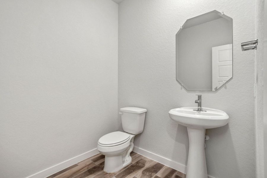 Furnished interior view inside a new home in Weston Oaks, San Antonio (Image 11).