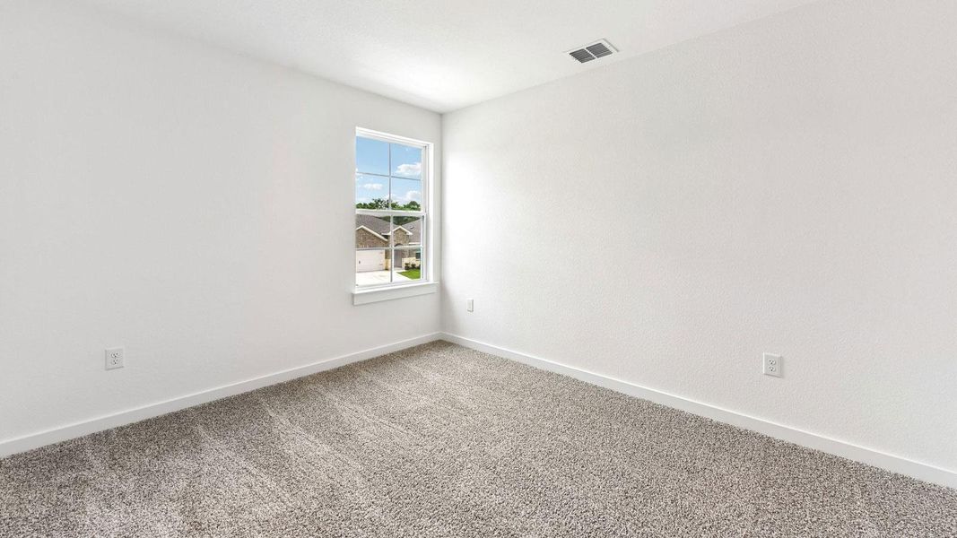Spacious, unfurnished interior of a new home in Rosenbusch Ranch, Leander (Image 10). Spacious, unfurnished interior of a new home in Rosenbusch Ranch, Leander (Image 10).