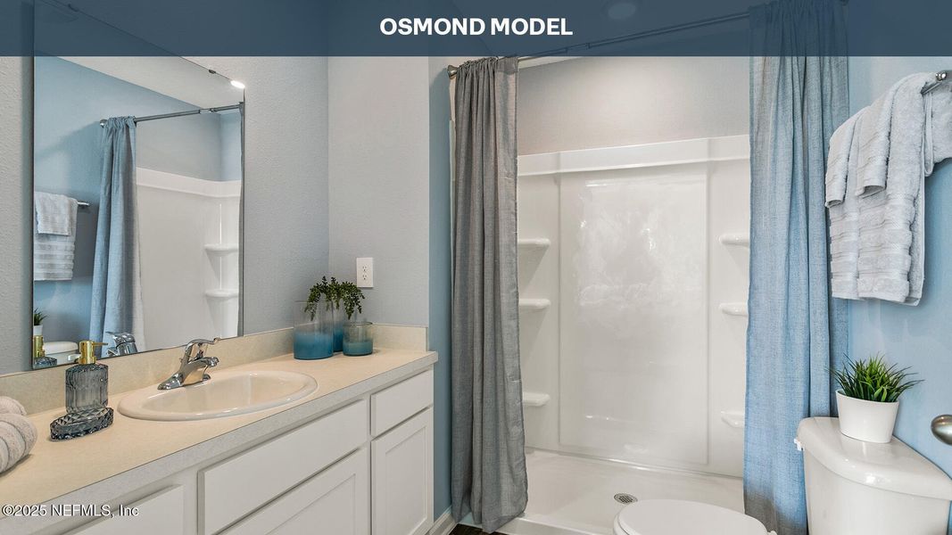 Furnished interior view inside a new home in Stokes Landing, St. Augustine (Image 4).