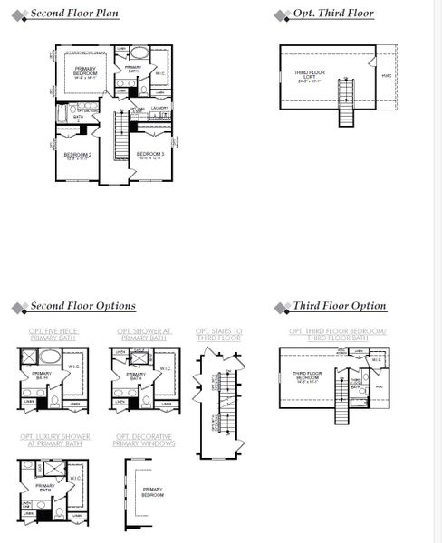 2D floor plan layout for the Brinson by Eastwood Homes in Marble Tree, Ball Ground, GA (Image 4).