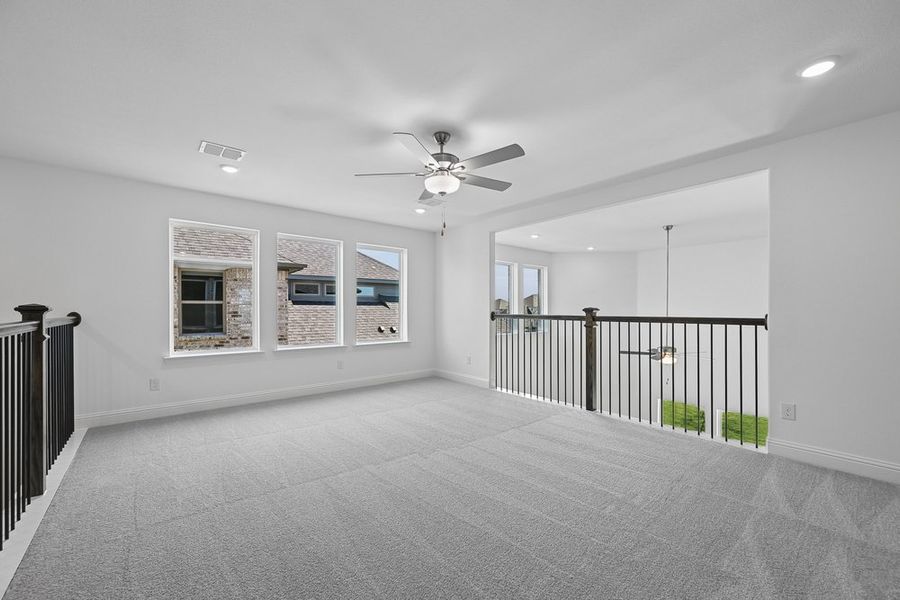 Spacious, unfurnished interior of a new home in The Ridge at Northlake, Northlake (Image 23).