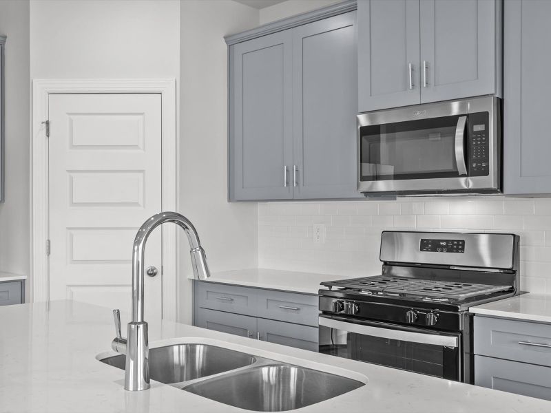Close-up of interior finishes inside a home in Northbrook Village Townes, Taylors (Image 10).