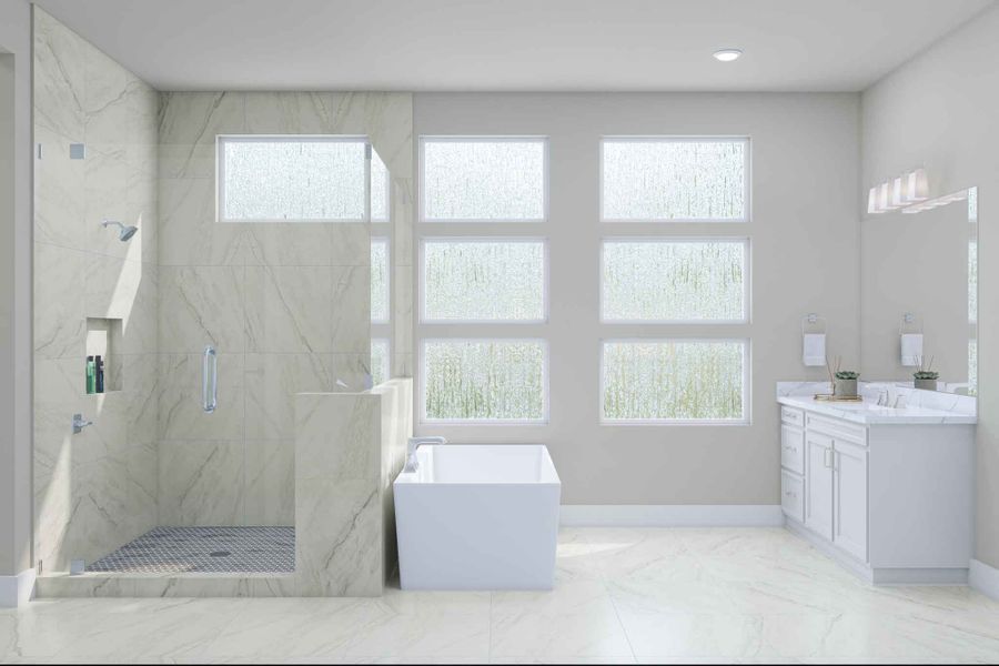 Representative furnished interior of a home built from the Marsala by Tri Pointe Homes in Legacy Grove 1/2 Acre, Montgomery (Image 6). Representative furnished interior of a home built from the Marsala by Tri Pointe Homes in Legacy Grove 1/2 Acre, Montgomery (Image 6).