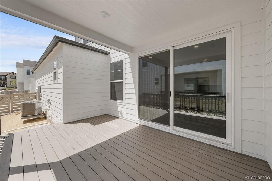 Front exterior of a new home in Duet at Sterling Ranch, Littleton, CO, highlighting curb appeal (Image 2).