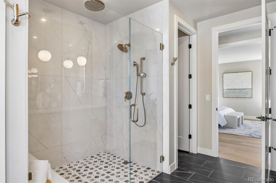 Furnished interior view inside a new home in , Denver (Image 12).