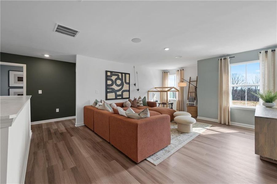 Furnished interior view inside a new home in Avery Ridge, Gainesville (Image 12).