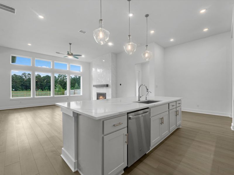 Furnished interior view inside a new home in Clopton Farms, Montgomery (Image 8).