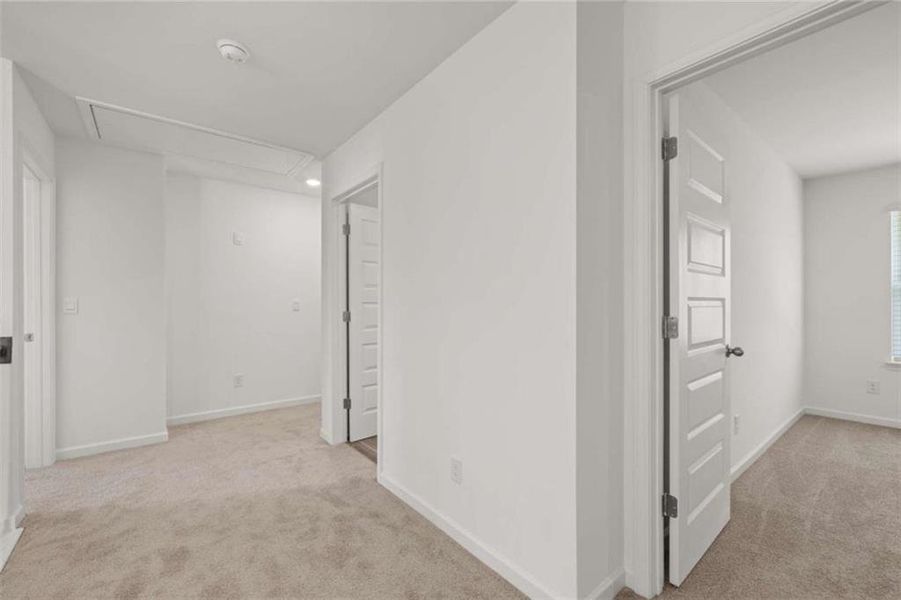 Spacious, unfurnished interior of a new home in Water Oak Estates, Lawrenceville (Image 39). Spacious, unfurnished interior of a new home in Water Oak Estates, Lawrenceville (Image 39).