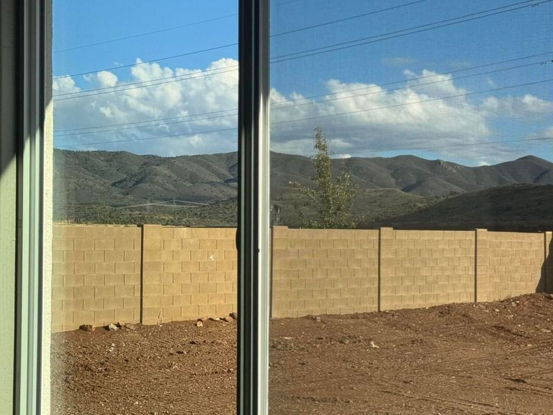 Exterior details and patio area of a home in Morningstar, Prescott Valley (Image 13).