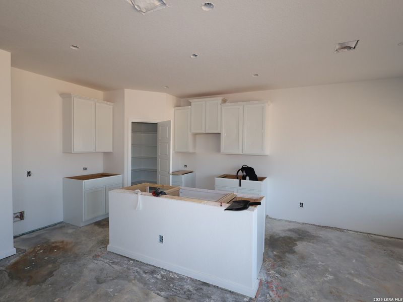 In-progress construction of a new home in Hickory Ridge, Elmendorf, TX (Image 29).