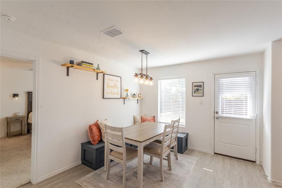 Furnished interior view inside a new home in Preserve at Honey Creek: Watermill Collection, McKinney (Image 6).