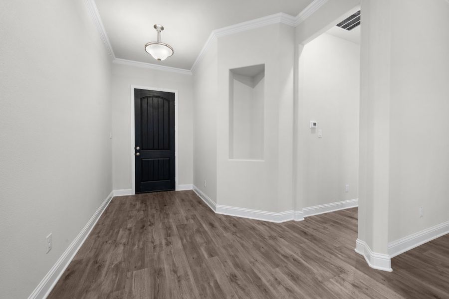 Spacious, unfurnished interior of a new home in Mallard Point, Greenville (Image 23). Spacious, unfurnished interior of a new home in Mallard Point, Greenville (Image 23).