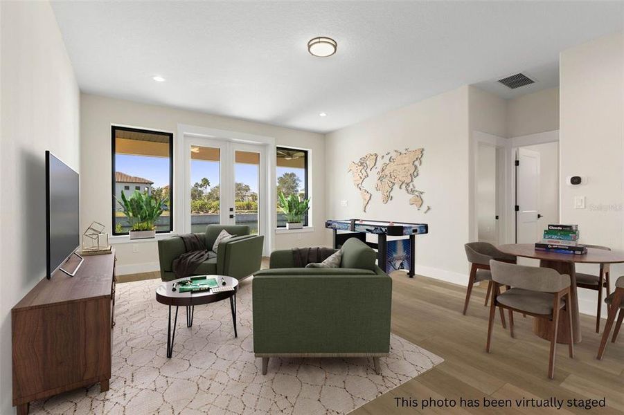 Furnished interior view inside a new home in , Palm Coast (Image 12).