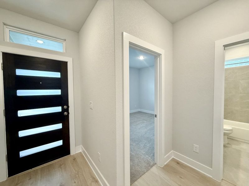 Furnished interior view inside a new home in Porter Country, Kyle (Image 5). Furnished interior view inside a new home in Porter Country, Kyle (Image 5).