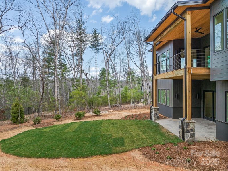 Front exterior of a new home in , Asheville, NC, highlighting curb appeal (Image 25).