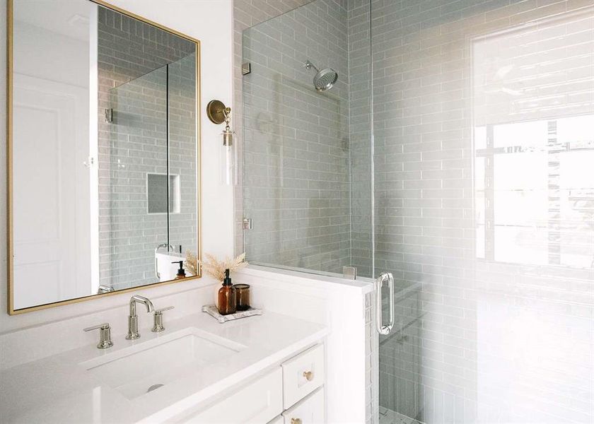 Furnished interior view inside a new home in , Fort Worth (Image 15). Furnished interior view inside a new home in , Fort Worth (Image 15).