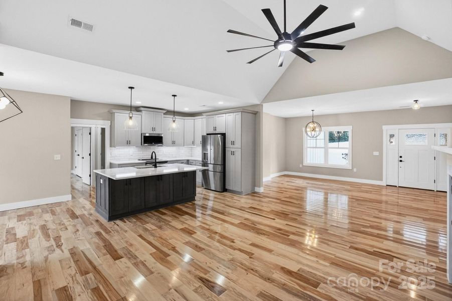 Furnished interior view inside a new home in , Statesville (Image 11).