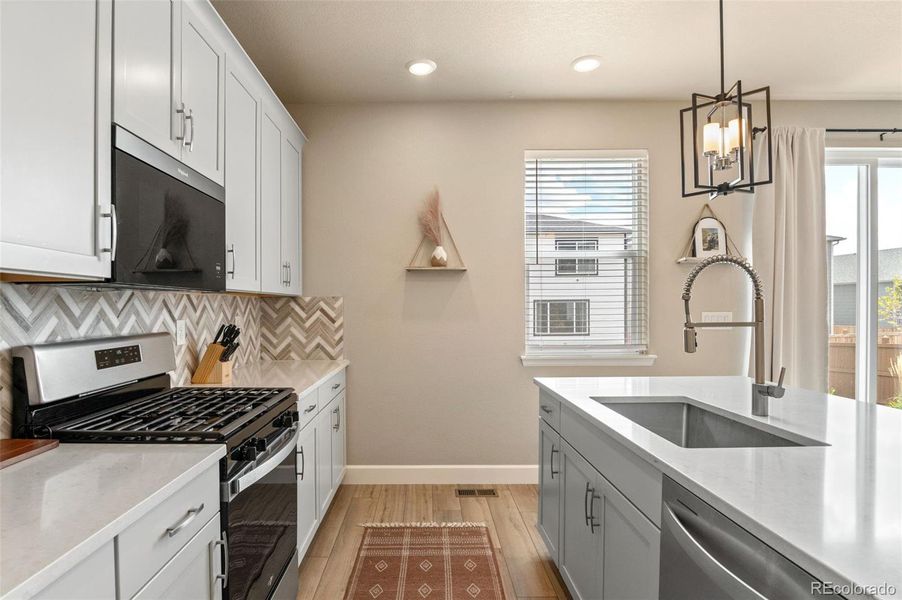 Stainless steel appliances