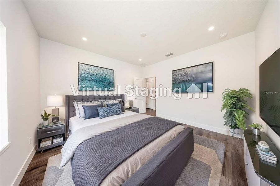 Furnished interior view inside a new home in , Deltona (Image 13).