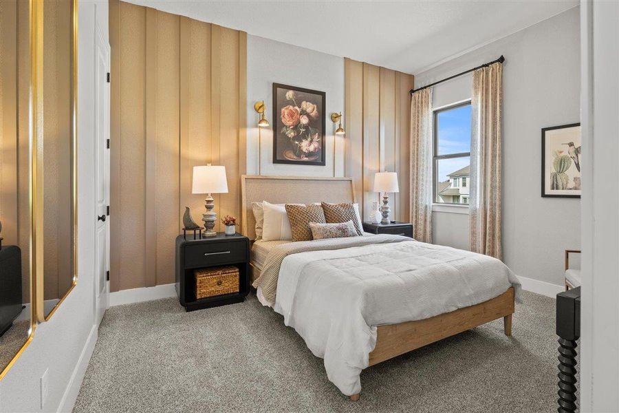 Furnished interior view inside a new home in Sweetwater, Austin (Image 11).