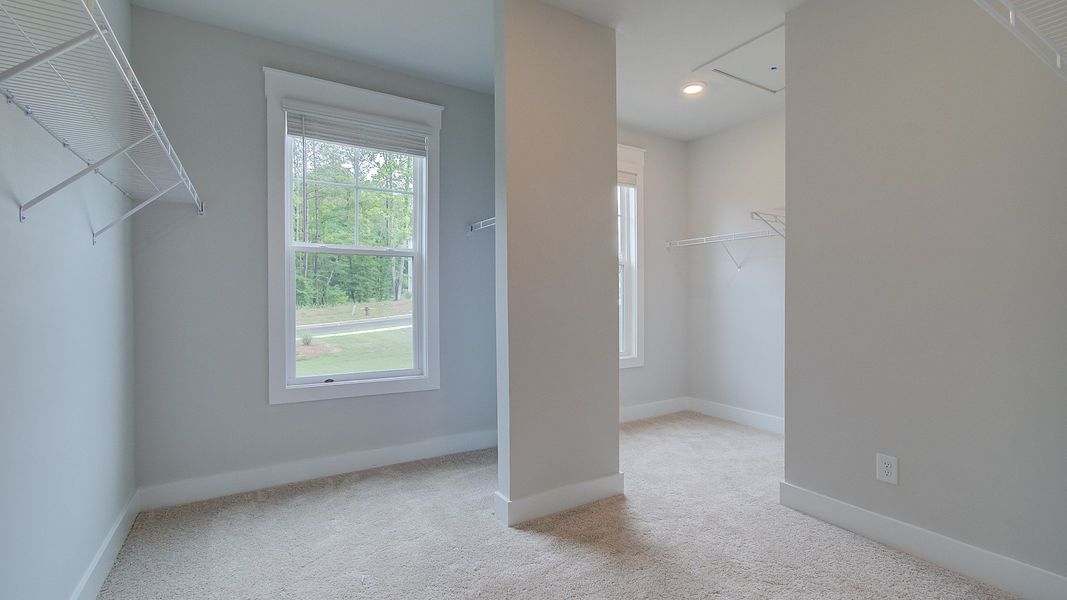 Representative furnished interior of a home built from the Emerson II by DRB Homes in Saddleridge, Senoia (Image 25). Representative furnished interior of a home built from the Emerson II by DRB Homes in Saddleridge, Senoia (Image 25).