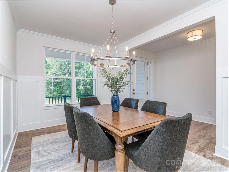 Furnished interior view inside a new home in , Clover (Image 16). Furnished interior view inside a new home in , Clover (Image 16).