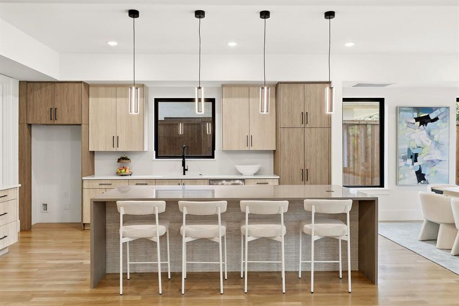 Furnished interior view inside a new home in , Dallas (Image 12).