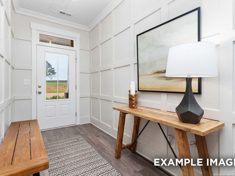 Furnished interior view inside a new home in Hannah Heights, Seguin (Image 9). Furnished interior view inside a new home in Hannah Heights, Seguin (Image 9).