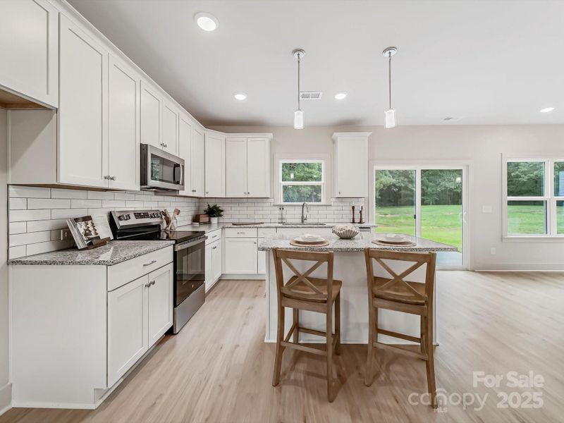Furnished interior view inside a new home in , Marshville (Image 4). Furnished interior view inside a new home in , Marshville (Image 4).