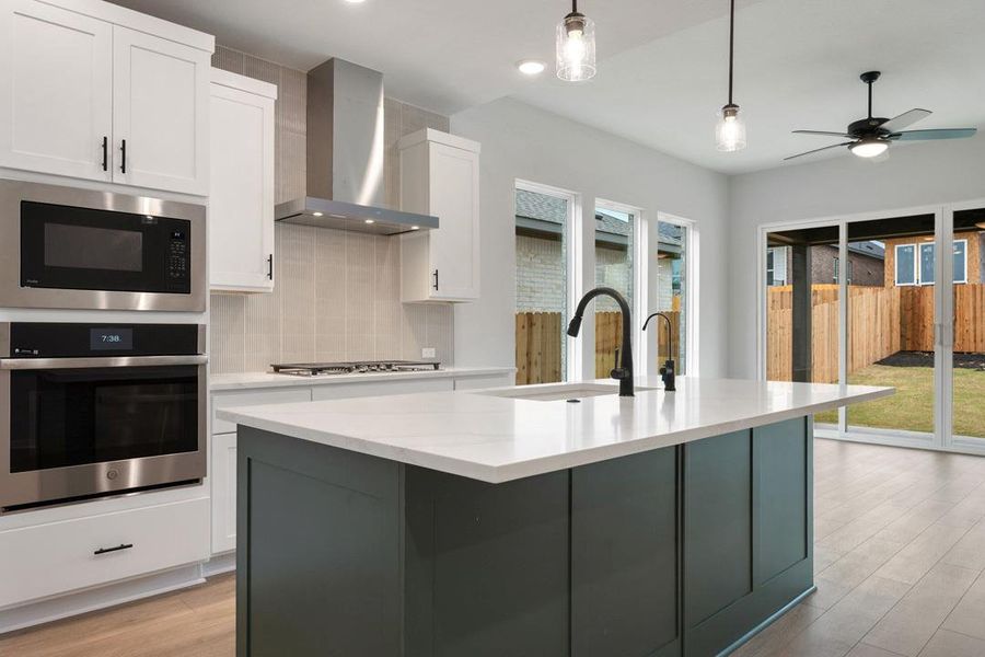 Furnished interior view inside a new home in Heritage, Dripping Springs (Image 17). Furnished interior view inside a new home in Heritage, Dripping Springs (Image 17).