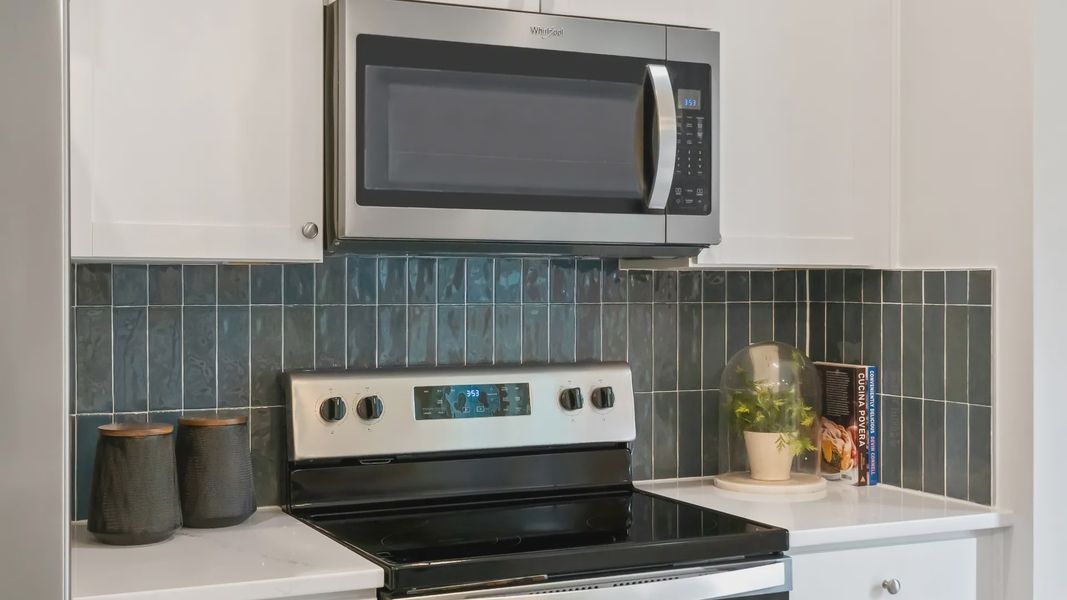 Furnished interior view inside a new home in North First Street Townes, Mebane (Image 26).