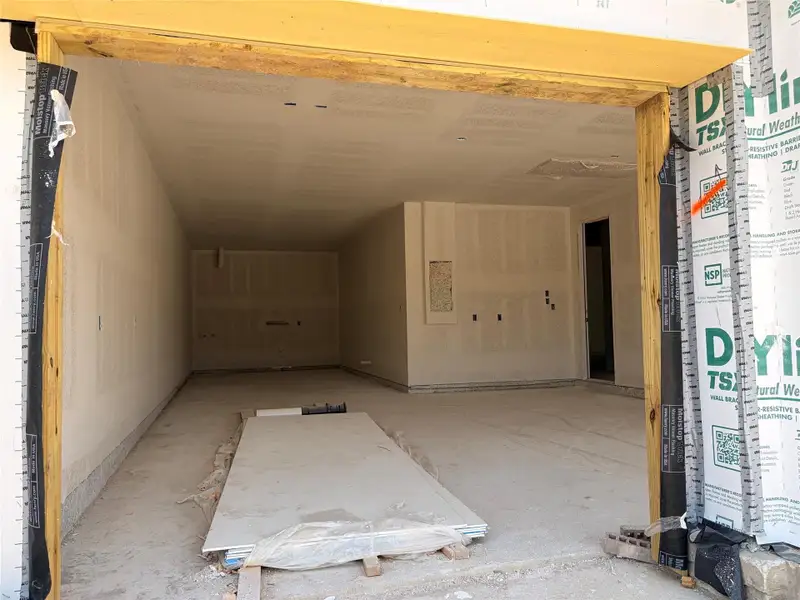 In-progress construction of a new home in La Cima, San Marcos, TX (Image 11).