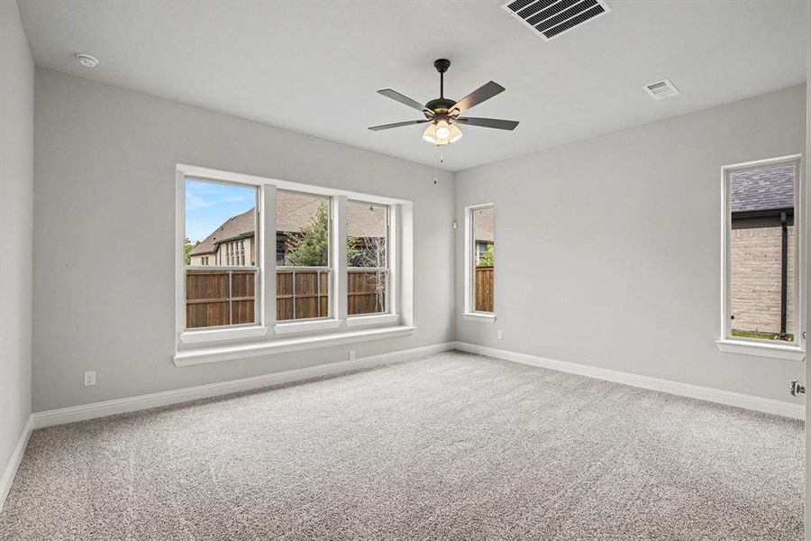 Spacious, unfurnished interior of a new home in , Mansfield (Image 24).