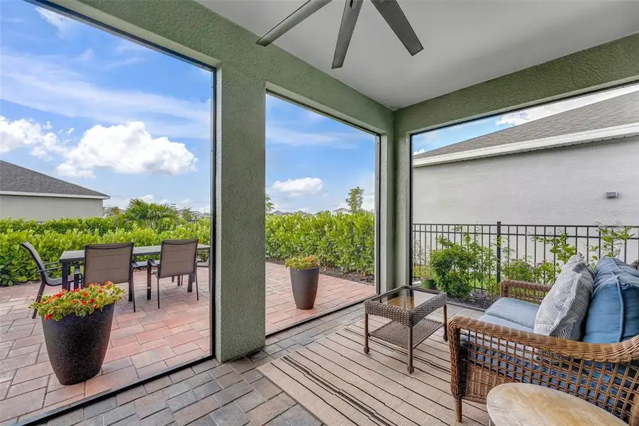 Exterior details and patio area of a home in , North Fort Myers (Image 3).