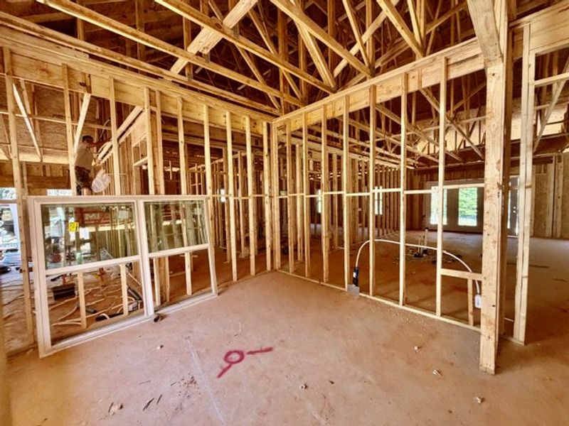In-progress construction of a new home in Mitchell Farms, LaGrange, GA (Image 3). In-progress construction of a new home in Mitchell Farms, LaGrange, GA (Image 3).