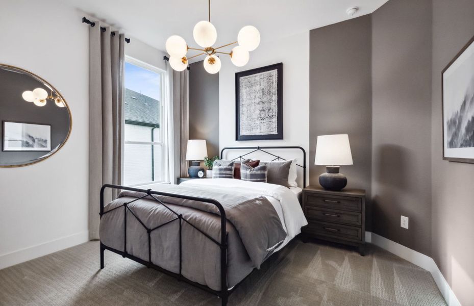 Representative furnished interior of a home built from the Reverence by Del Webb in Del Webb Sonoma Verde, Rockwall (Image 14).