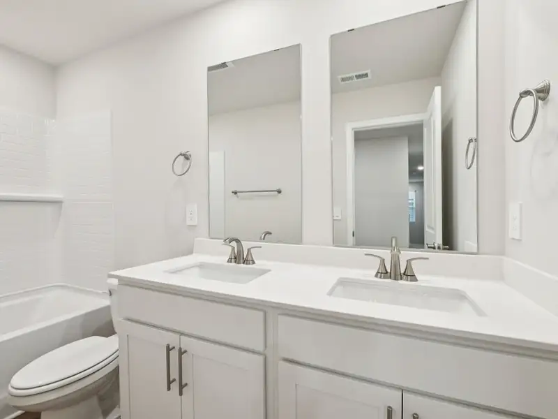 Furnished interior view inside a new home in Marshburn Landing - Signature Series, Wendell (Image 8).