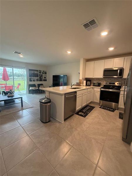 Furnished interior view inside a new home in The Towns at Laurel Commons, Ocala (Image 33).