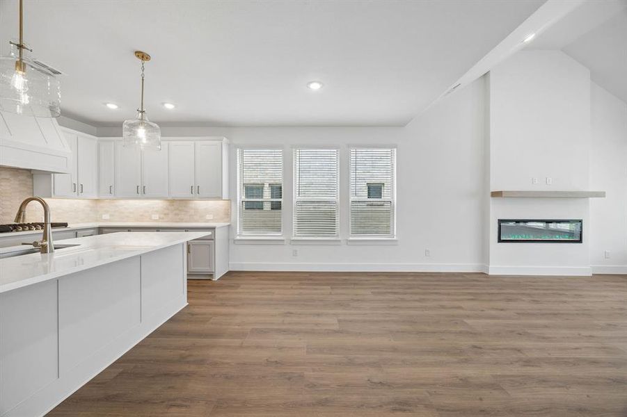 Furnished interior view inside a new home in , McKinney (Image 7).